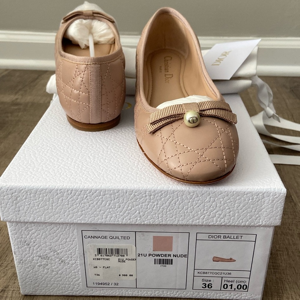 Dior ballet shoes